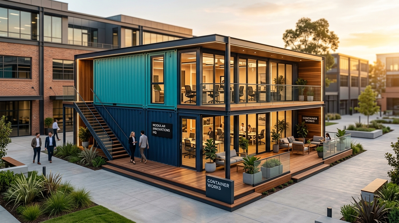 Premium Container Office Structure