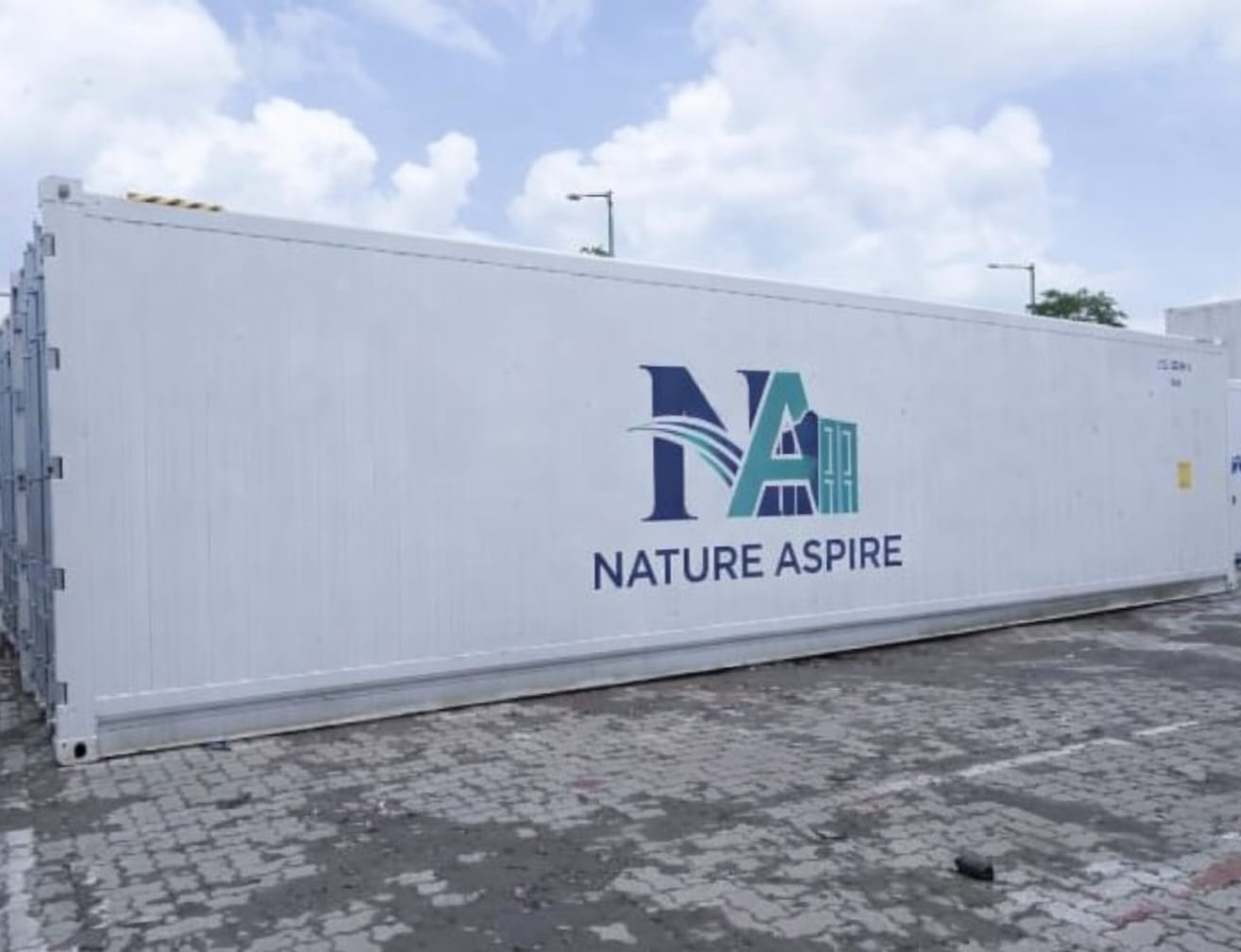 Nature Aspire Branded 40ft Reefer Container